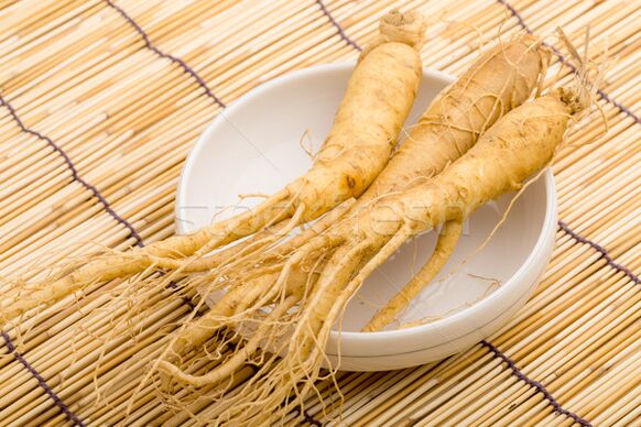 O mellor potenciador sexual é a raíz de ginseng